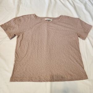 Free People Beach Winter Bloom Mauve Shirt Medium